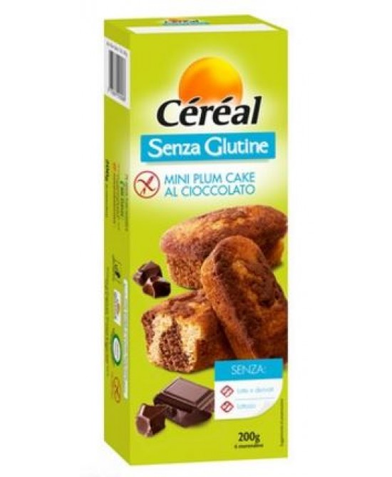 CEREAL MINIPLUMCAKE GOCCE CIOCCOLATO 200 G - Farmaciapacini.it