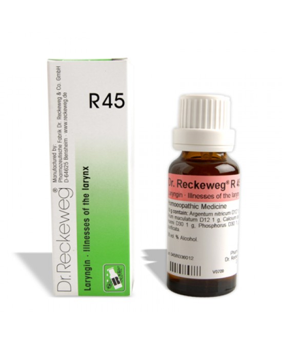RECKEWEG R45 GOCCE 22 ML - Farmaciapacini.it