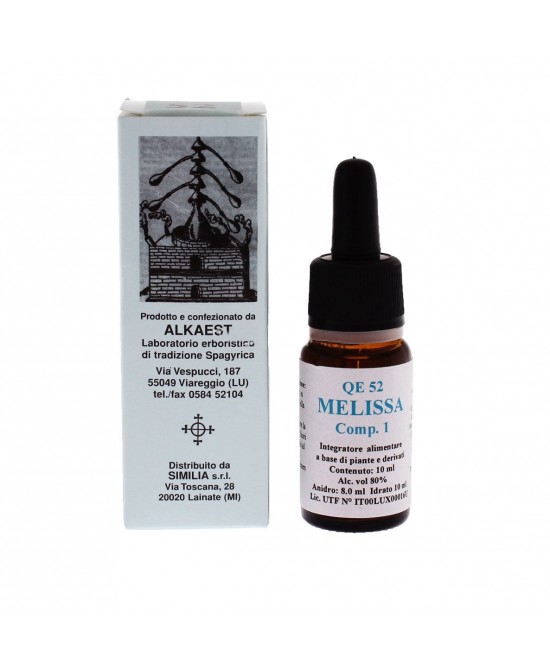 QUINTESSENZA QE12 MELISSA 10ML - Farmaciapacini.it