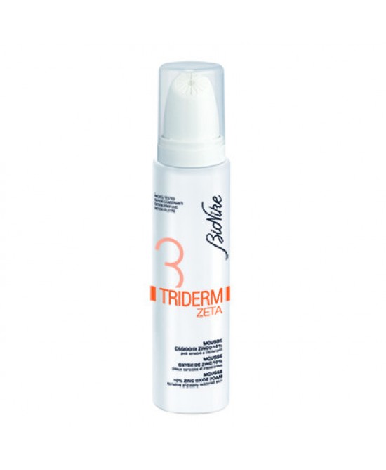 TRIDERM MOUSSE OSSIDO DI ZINCO 10% 100 ML  - Farmaciapacini.it