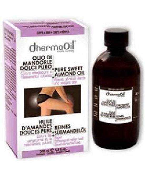 DHERMAOIL OLIO DI MANDORLE DOLCI 200 ML - Farmaciapacini.it