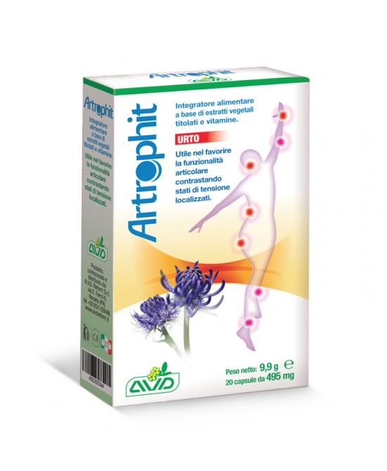 ARTROPHIT URTO 20 CAPSULE BLISTER 9,9 G - Farmaciapacini.it