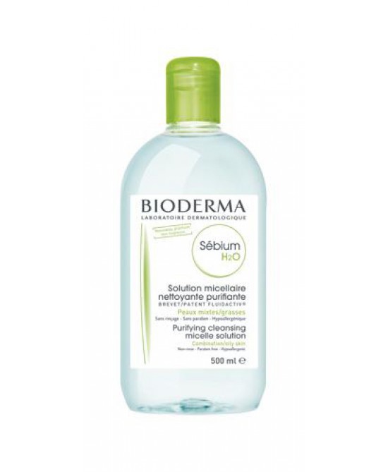 SEBIUM H2O DETERGENTE STRUCCANTE PELLE MISTA 500 ML  - Farmaciapacini.it