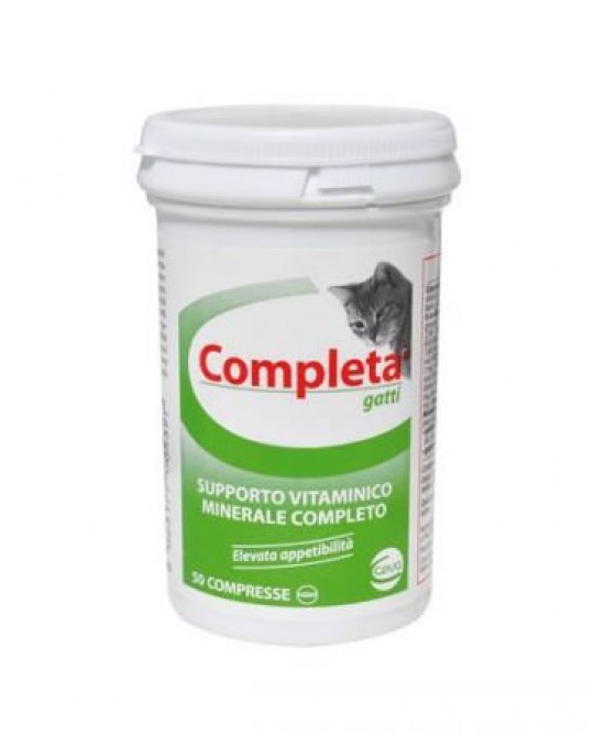 COMPLETA GATTI 50 COMPRESSE BARATTOLO 25 G - Farmaciapacini.it