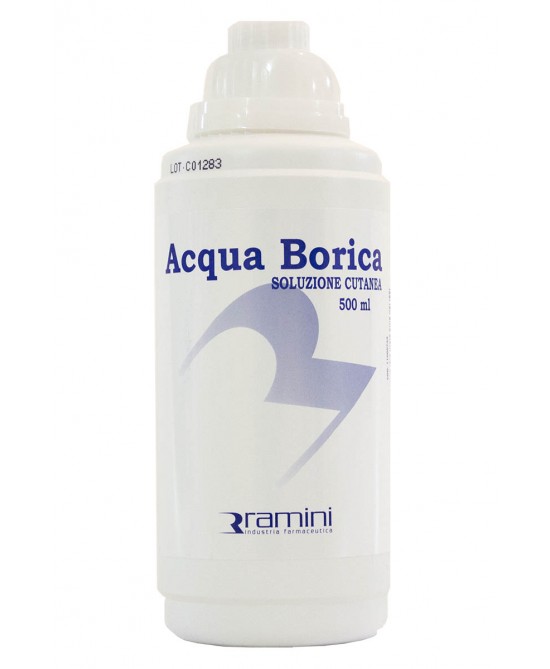 ACQUA BORICA SOLUZIONE CUTANEA 500 ML - Farmaciapacini.it