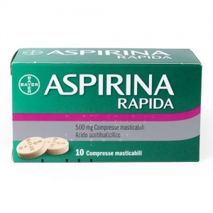 ASPIRINA RAPIDA*10CPRMAST500MG - Farmaciapacini.it