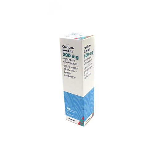 CALCIUM SANDOZ*20CPR EFF 500MG - Farmaciapacini.it