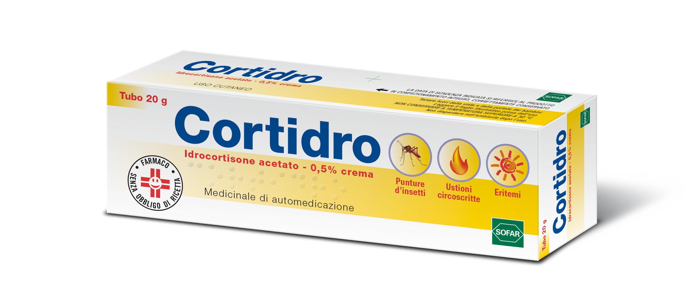 CORTIDRO*CREMA 20G 0,5% - Farmaciapacini.it