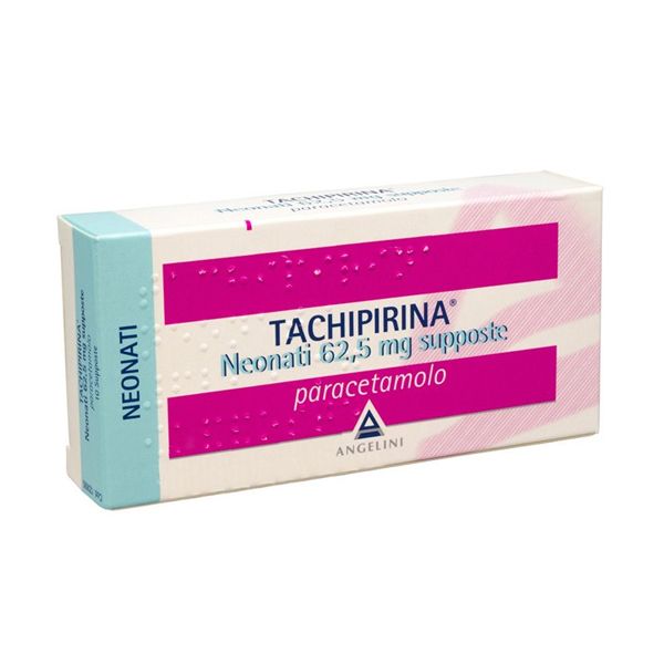 TACHIPIRINA*NEO 10SUPP 62,5MG - Farmaciapacini.it