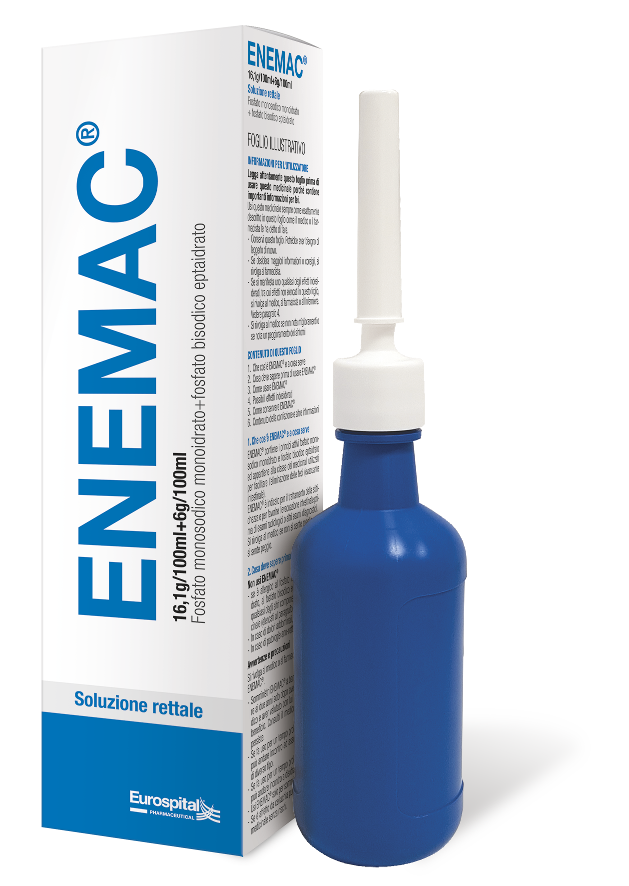 ENEMAC*FL 130ML 16,1+6/100ML - Farmaciapacini.it