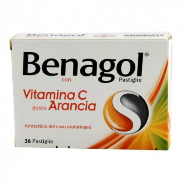 BENAGOL VIT C*36PAST ARANCIA - Farmaciapacini.it