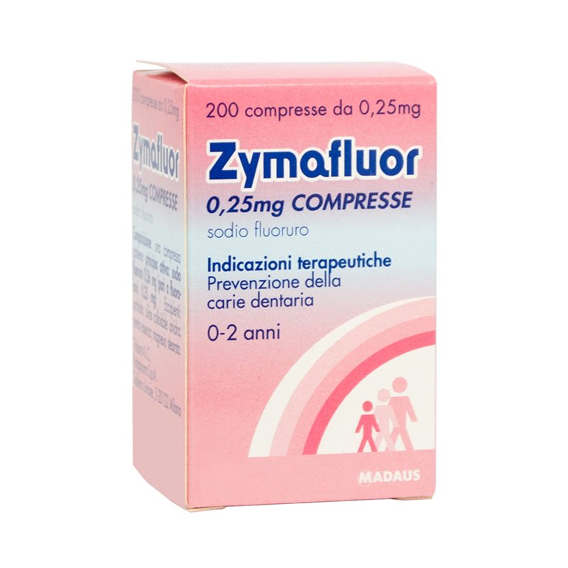 ZYMAFLUOR*200CPR 0,25MG - Farmaciapacini.it