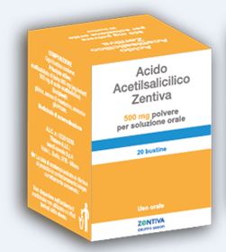 Zentiva Acido Acetilsalicilico 500mg Analgesico, Antinfiammatorio, Antipiretico 20 Bustine - Farmaciapacini.it