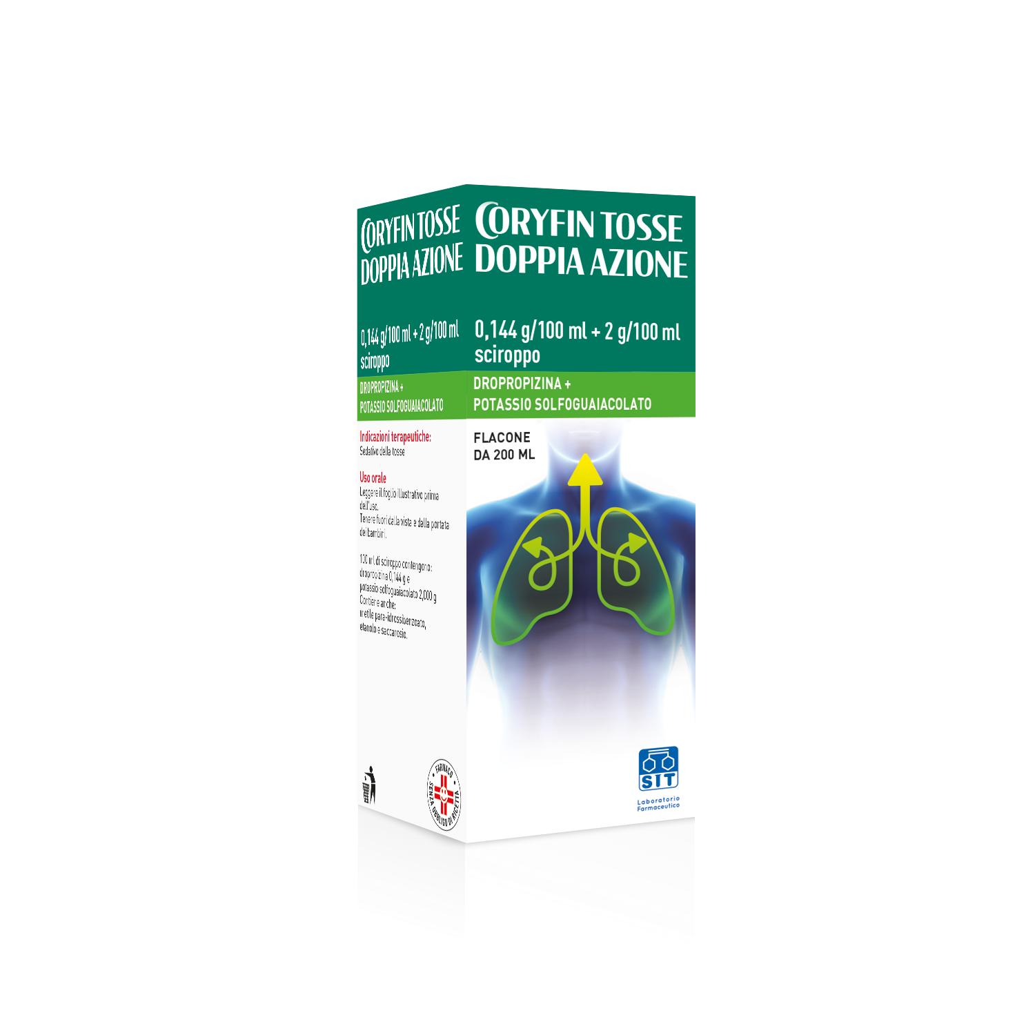 CORYFIN TOSSE DOPPIA AZ*200ML - Farmaciapacini.it