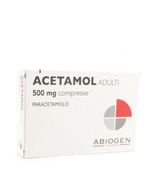 ACETAMOL*AD 20CPR 500MG - Farmaciapacini.it