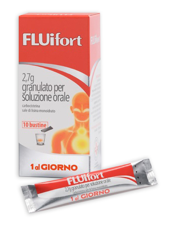 FLUIFORT*10BUST GRAT 2,7G - Farmaciapacini.it