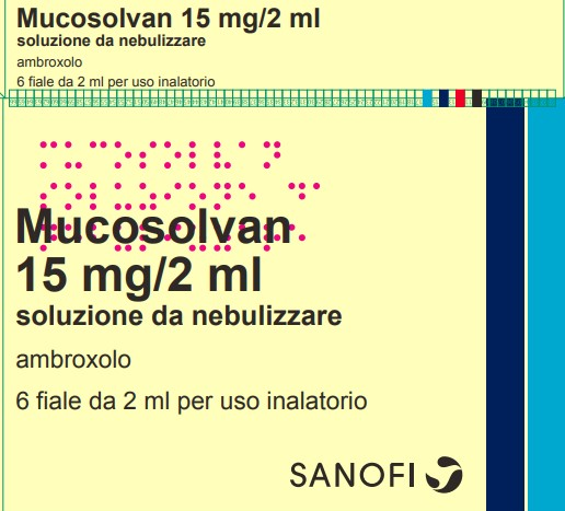MUCOSOLVAN*NEBUL 6F 15MG 2ML - Farmaciapacini.it