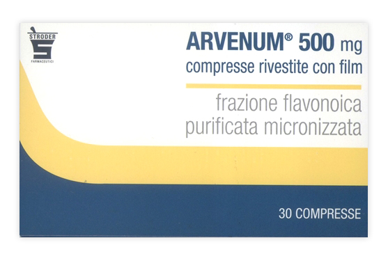 Arvenum 500 mg  Confezione 30 Compresse Rivestite - Farmaciapacini.it