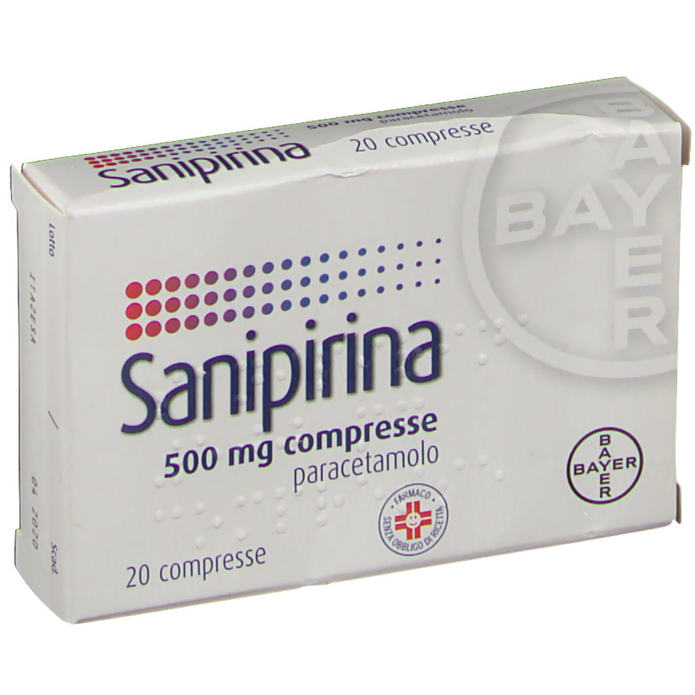 SANIPIRINA*20CPR 500MG - Farmaciapacini.it