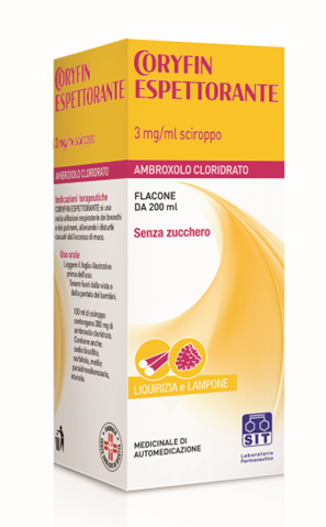 CORYFIN TOSSE ESPETT*SCIR200ML - Farmaciapacini.it