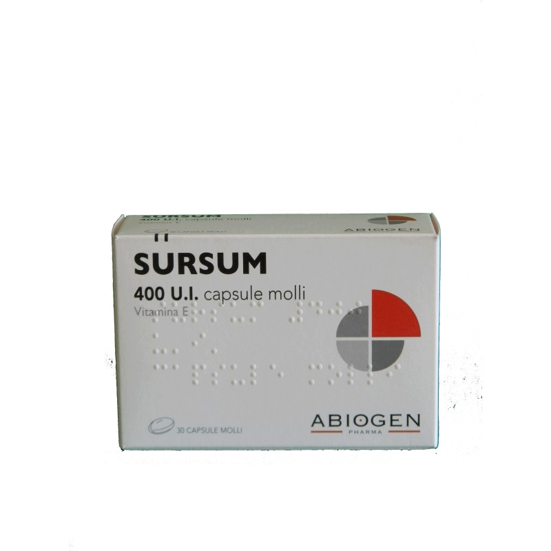 SURSUM*30CPS MOLLI 400UI - Farmaciapacini.it