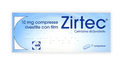 ZIRTEC*7CPR RIV 10MG - Farmaciapacini.it