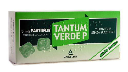 TANTUM VERDE P*20PASTL 3MG EUC - Farmaciapacini.it