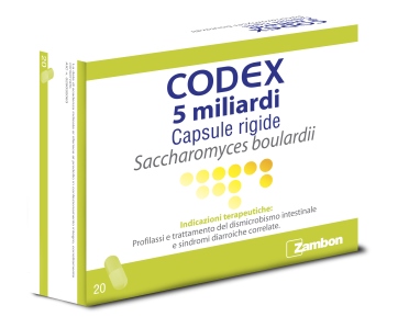CODEX*20CPS 5MLD 250MG BLISTER - Farmaciapacini.it