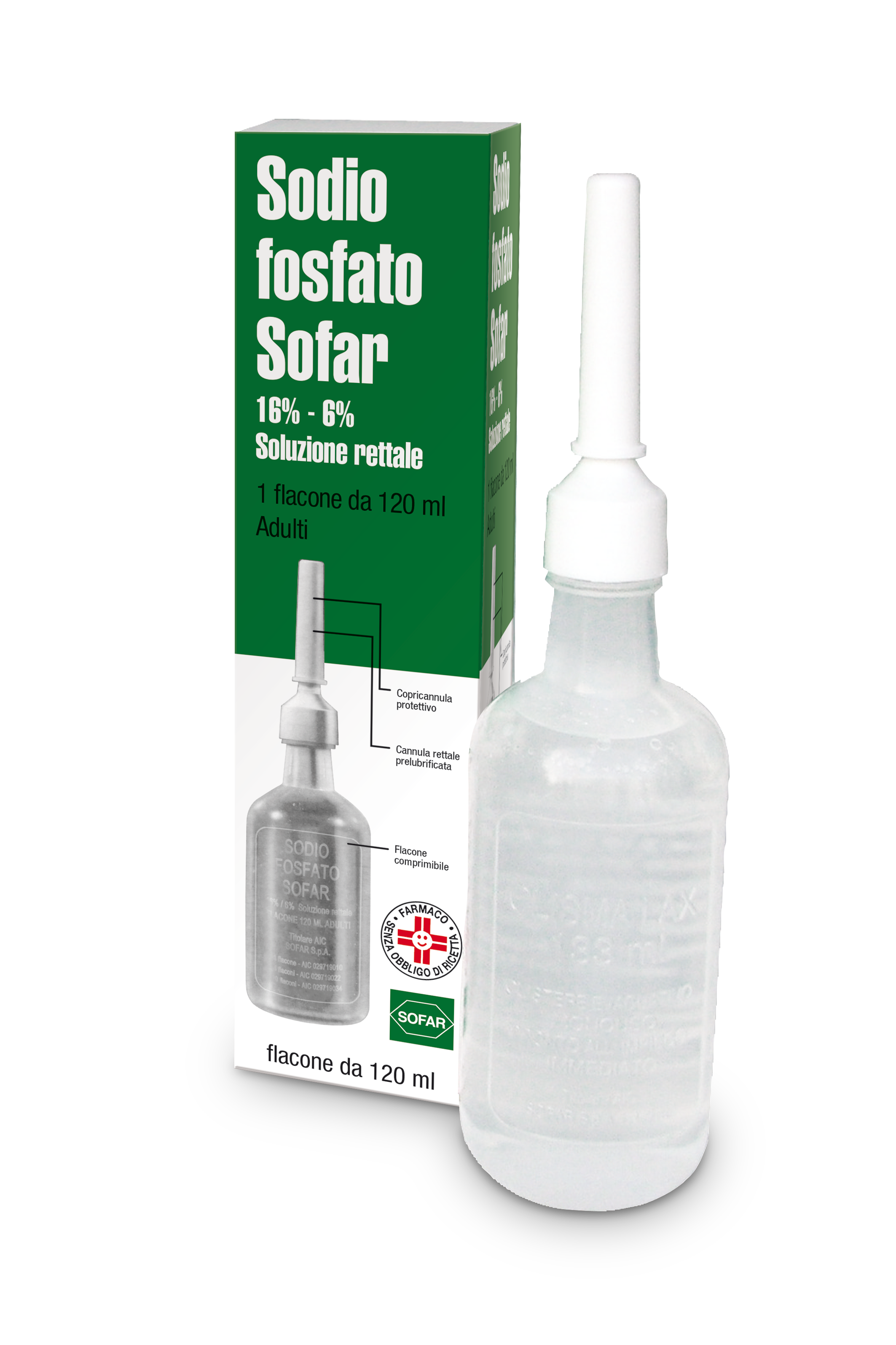 SODIO FOSFATO SOF*RETT 120ML - Farmaciapacini.it