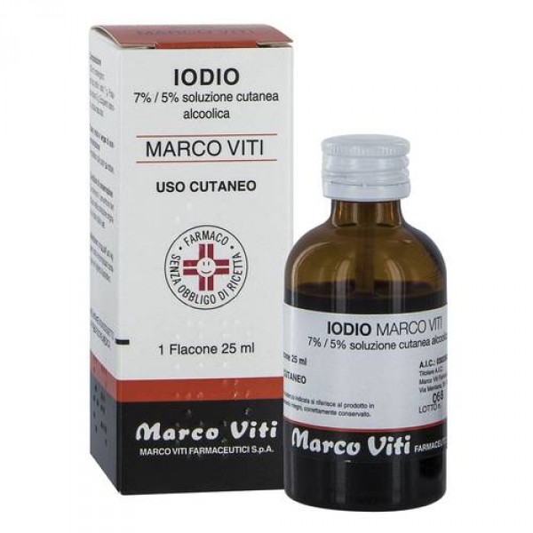 IODIO SOL ALCO I MV*25ML - Farmaciapacini.it
