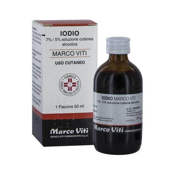 IODIO SOL ALCO I MV*50ML - Farmaciapacini.it