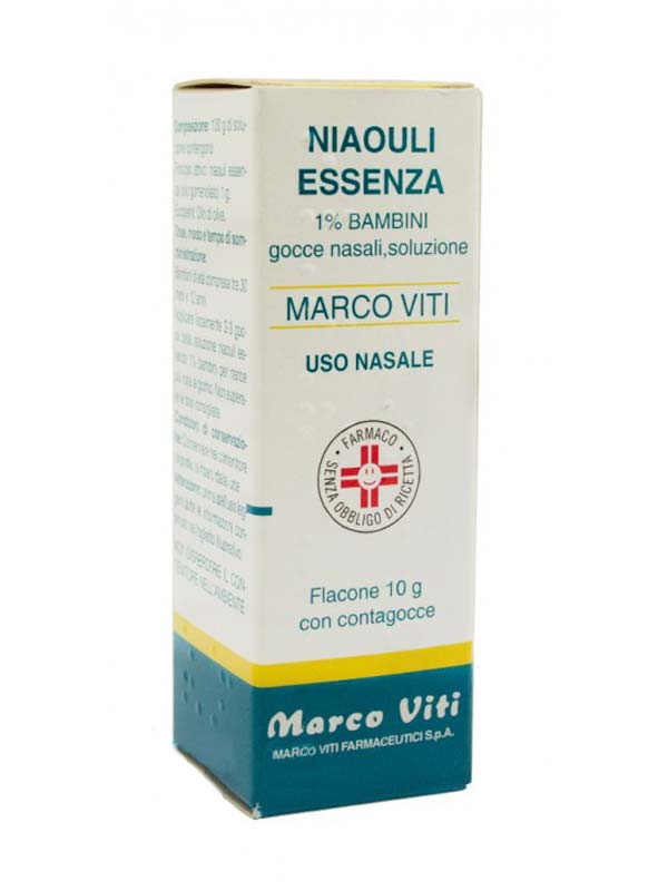 NIAOULI ESSENZA MV*1% GTT 10G - Farmaciapacini.it