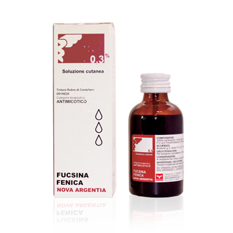 Fucsina Fenica NOVA ARGENTIA 0,3% Soluzione Cutanea 30ml - Farmaciapacini.it