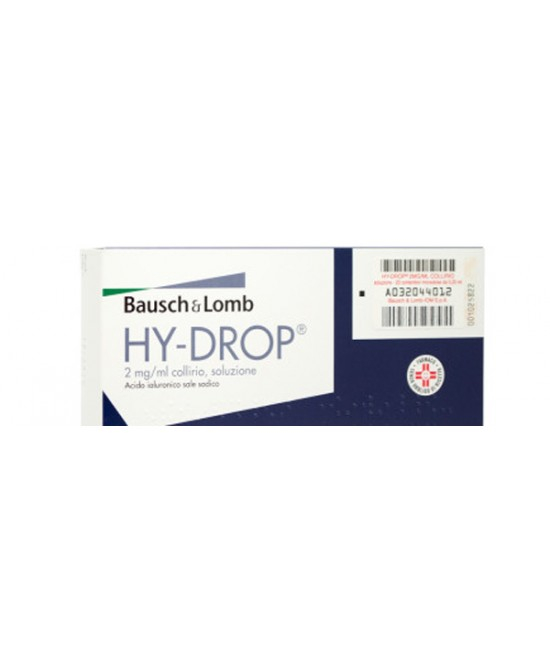 Bausch & Lomb Hydrop Collirio 20 Monodosi Da 0,25ml - Farmaciapacini.it