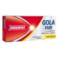 Iodosan Golafair 1,5mg Disinfezione Della Mucosa Orofaringea Gusto Miele Limone 20 Pastiglie - Farmaciapacini.it