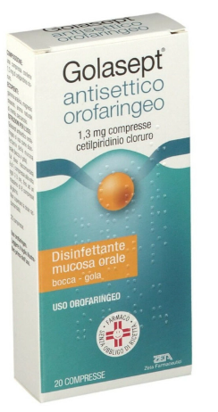 GOLASEPT ANT ORO*20CPR 1,3MG - Farmaciapacini.it