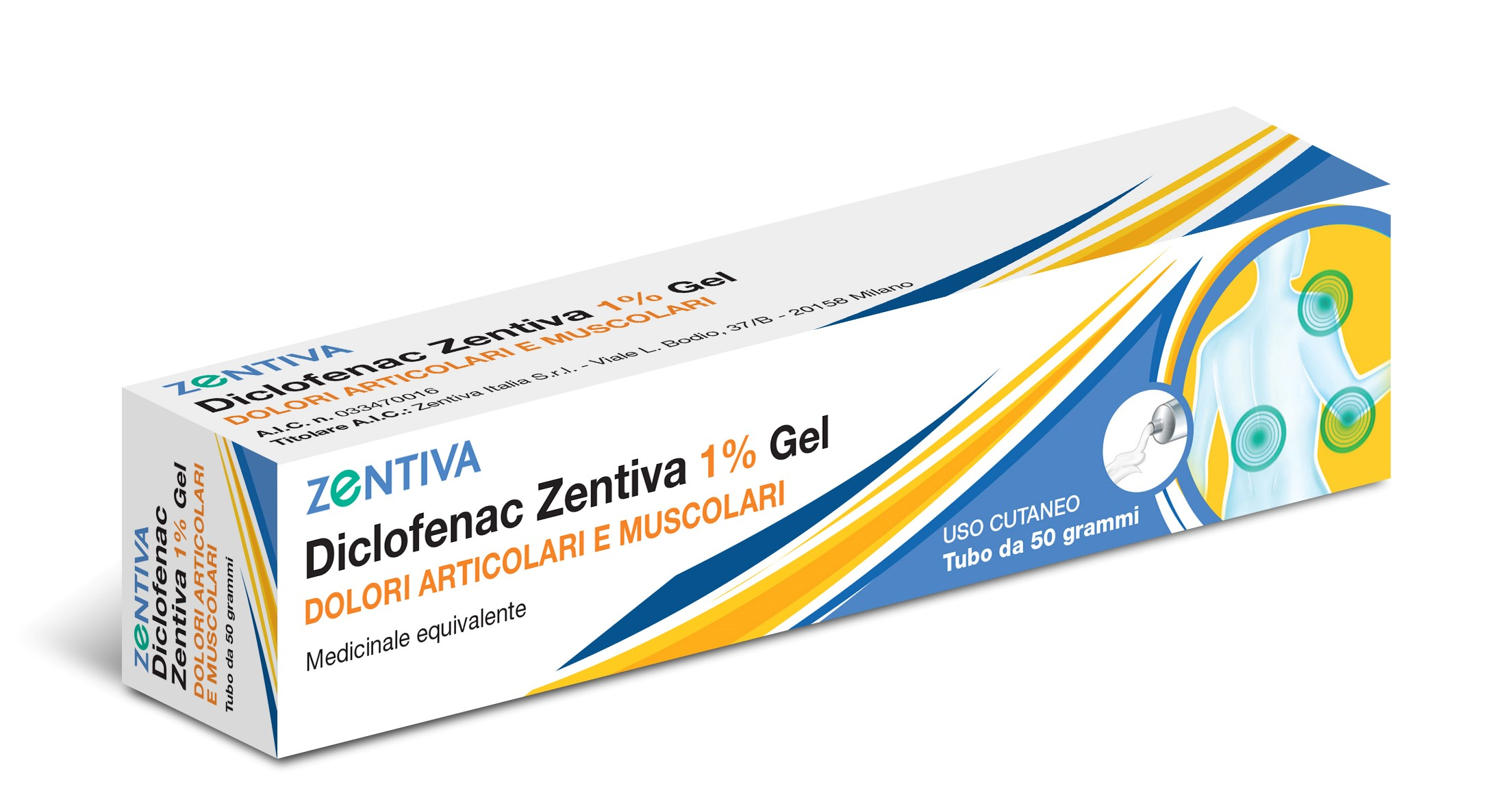 DICLOFENAC ZENTIVA*GEL 50G 1% - Farmaciapacini.it