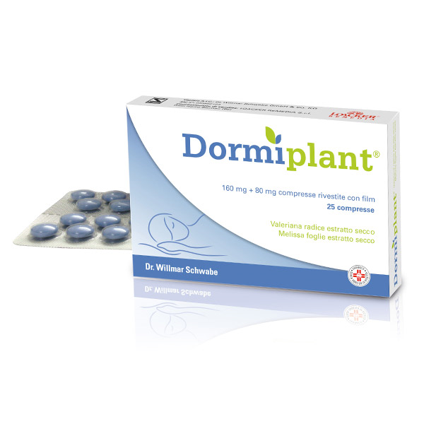 Dr Willmar Schwabe Dormiplant 160mg+80mg  25 Compresse Rivestite - Farmaciapacini.it