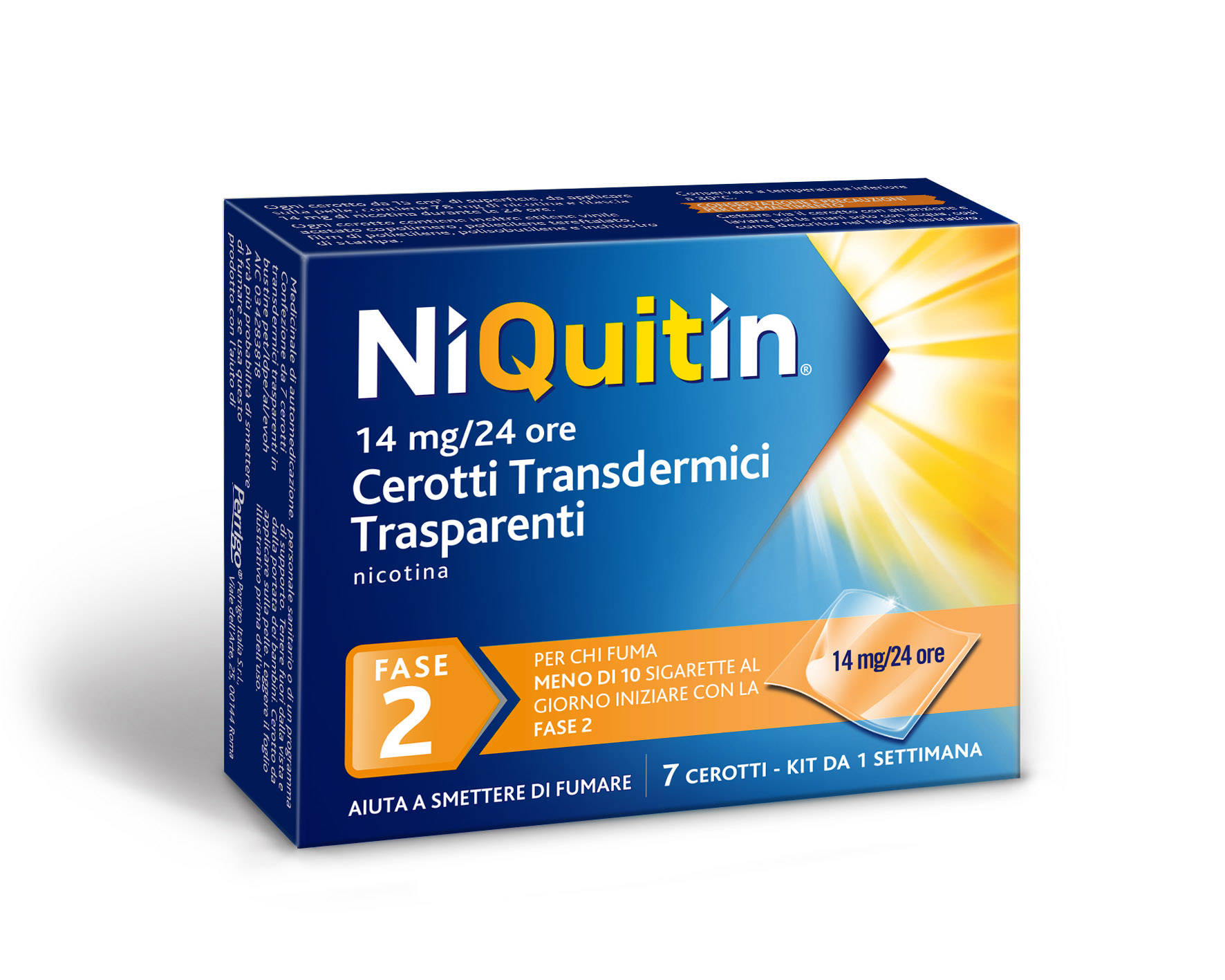 NIQUITIN*7CER TRANSD 14MG/24H - Farmaciapacini.it