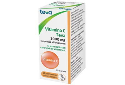 VITAMINA C TEVA*10CPR EFF 1G - Farmaciapacini.it
