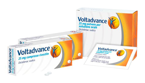 VOLTADVANCE*20CPR RIV 25MG - Farmaciapacini.it