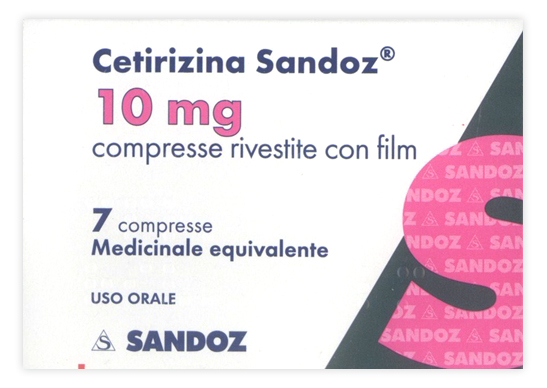 CETIRIZINA SAND*7CPR RIV 10MG - Farmaciapacini.it