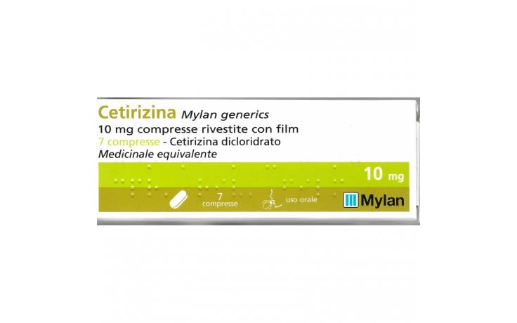 CETIRIZINA MY*7CPR RIV 10MG - Farmaciapacini.it