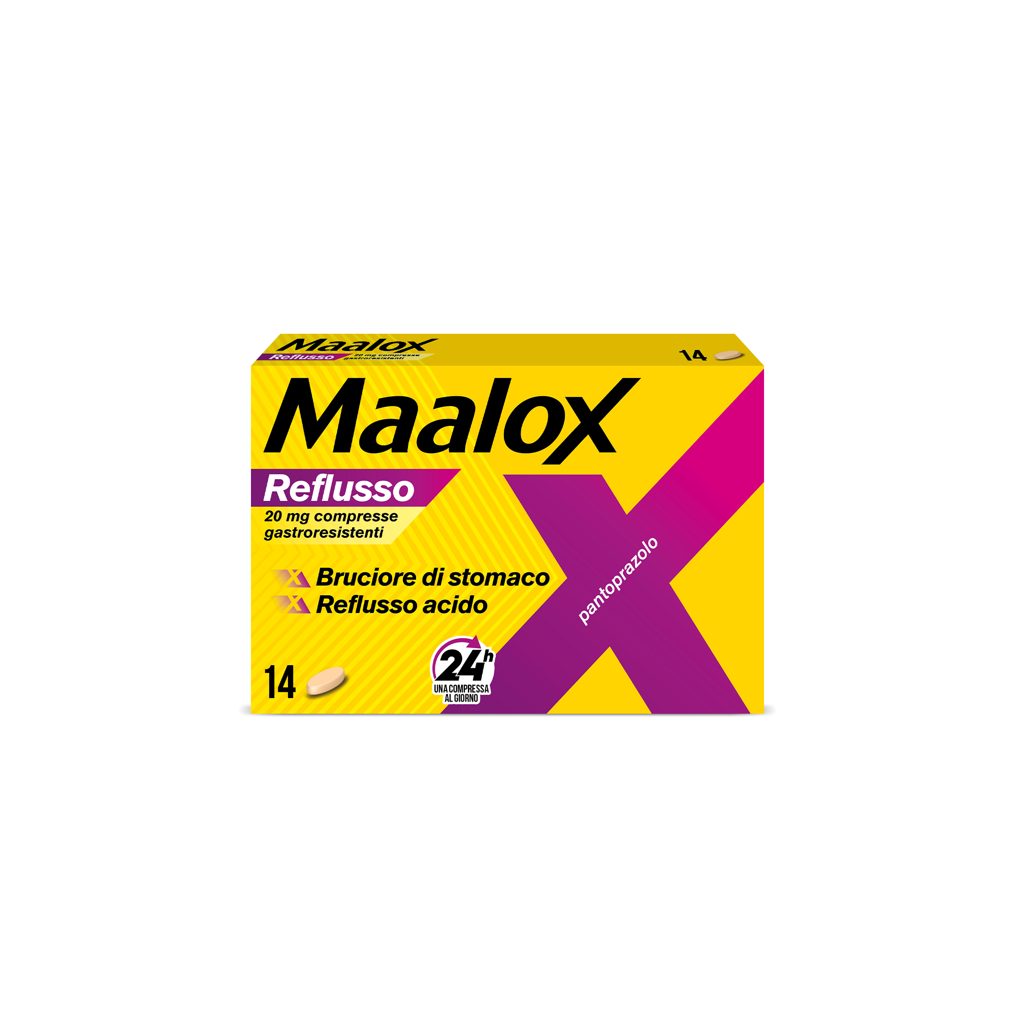 MAALOX REFLUSSO*14CPR 20MG - Farmaciapacini.it