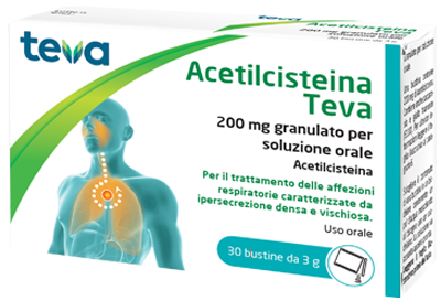 ACETILCISTEINA TEVA*30BS 200MG - Farmaciapacini.it