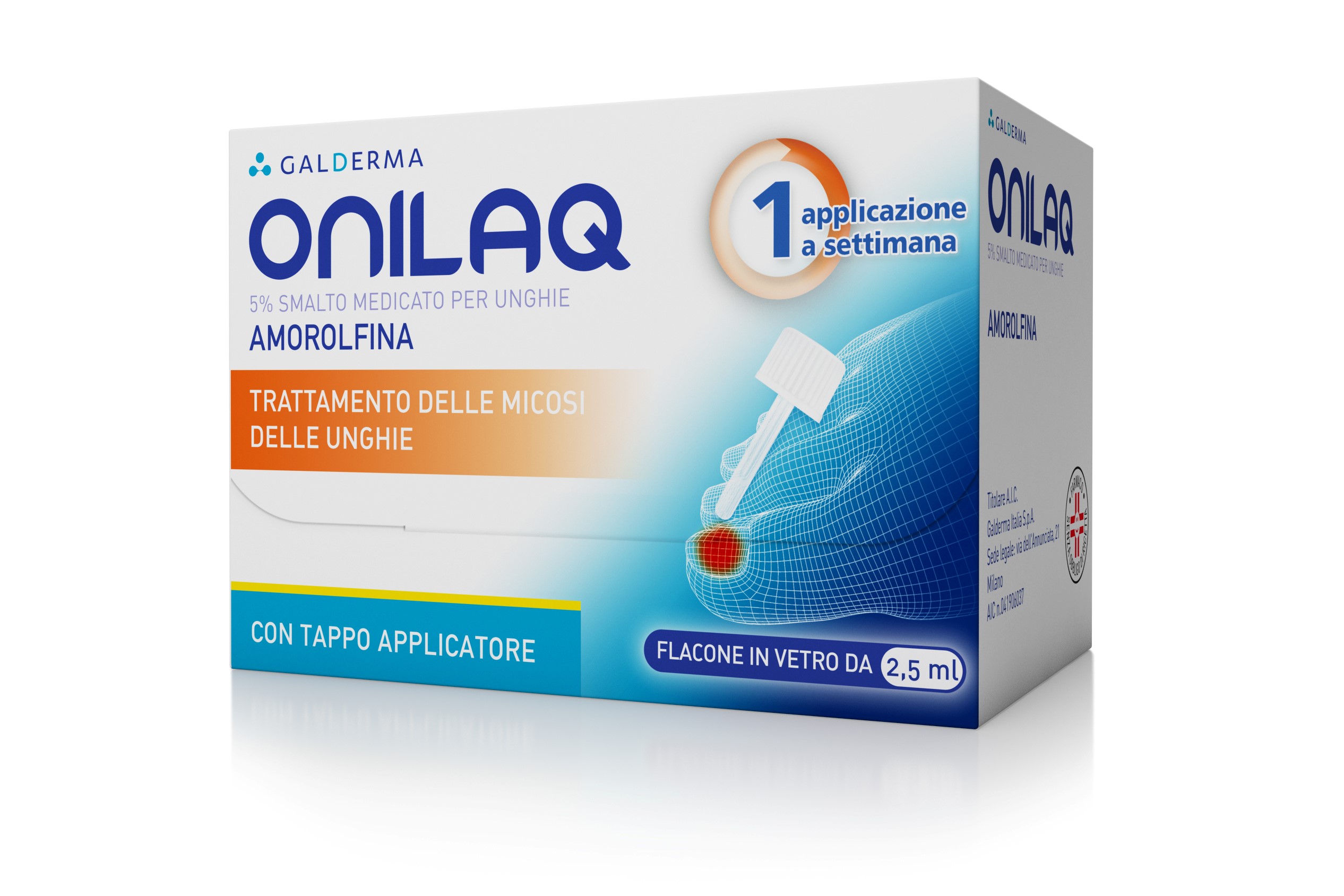 ONILAQ*SMALTO UNGHIE 2,5ML+TAP - Farmaciapacini.it