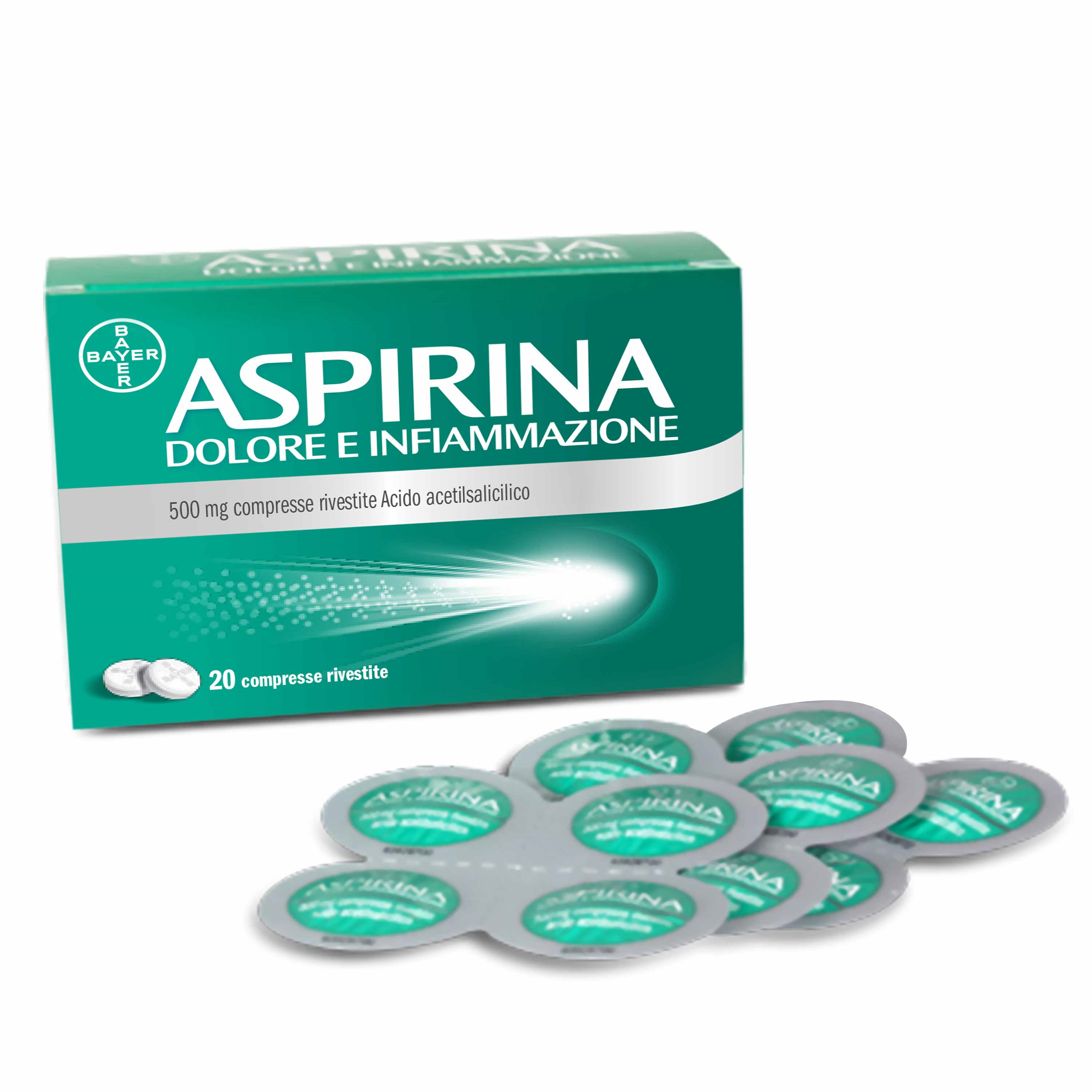 ASPIRINA DOLORE INF*20CPR500MG - Farmaciapacini.it