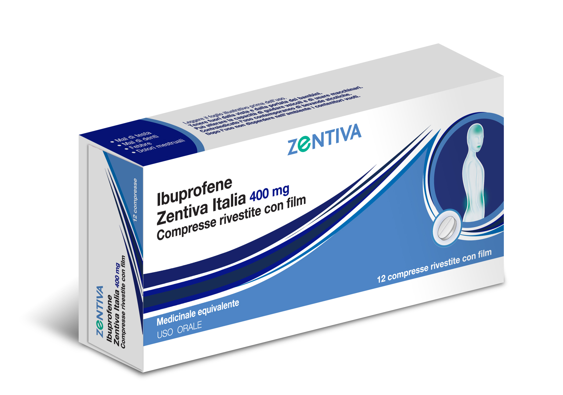 IBUPROFENE ZENT IT*12CPR 400MG - Farmaciapacini.it