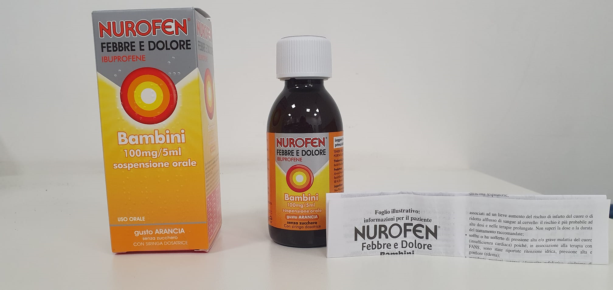 NUROFEN FEBBRE D*BB100MG/5ML A - Farmaciapacini.it