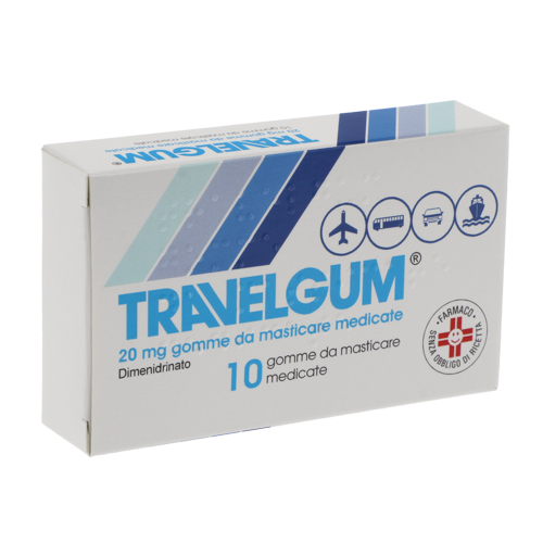 TRAVELGUM*10GOMME MAST 20MG - Farmaciapacini.it